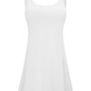 Black X-Small Pickleball Tennis Dress with Shorts