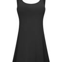 Black X-Small Pickleball & Tennis Dress with Shorts