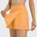 Orange XL Pickleball Tennis Skort