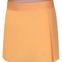 Orange X-Small Pickleball Tennis Skirt with Shorts