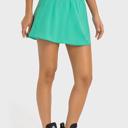 Dark Green X-Small Pickleball & Tennis Skirt with Shorts