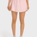 Pink X-Small Pickleball & Tennis Skirt with Shorts