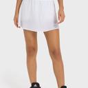 Black/White X-Small Pickleball & Tennis Skirt with Shorts