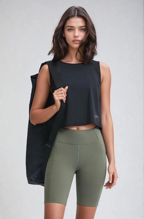 Pickleball & Tennis Crop Tank Top