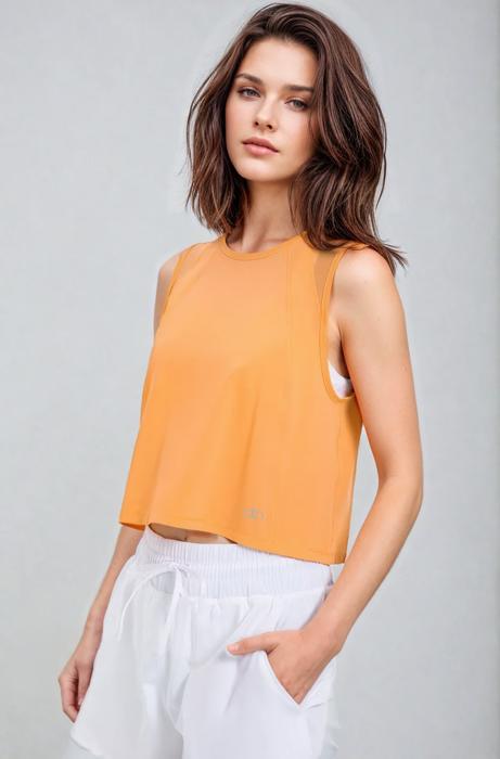 Pickleball & Tennis Crop Tank Top