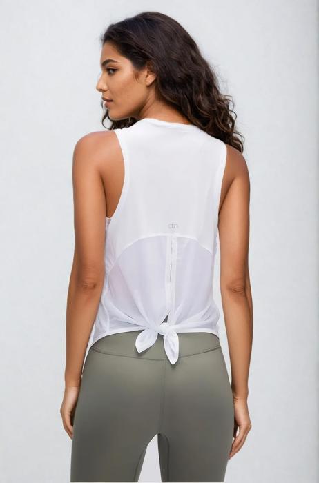 Pickleball & Tennis Split Back Tank Top