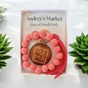  Beaded Wristlet Bangle Keychains - Perfect Stocking Stuffer! 5 Cute Styles