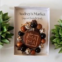  Beaded Wristlet Bangle Keychains - Perfect Stocking Stuffer! 5 Cute Styles