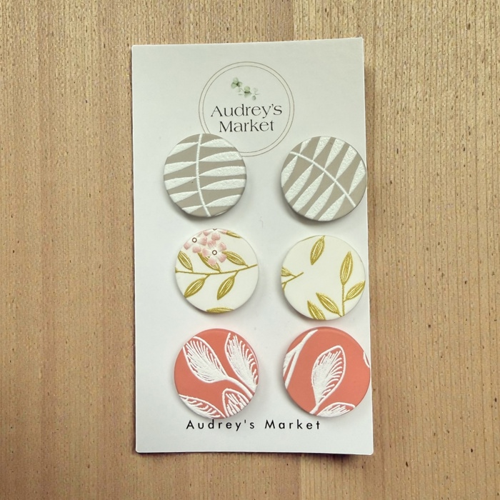 Colorful Clay Earring Stud Packs - Perfect Christmas Stocking Stuffer!