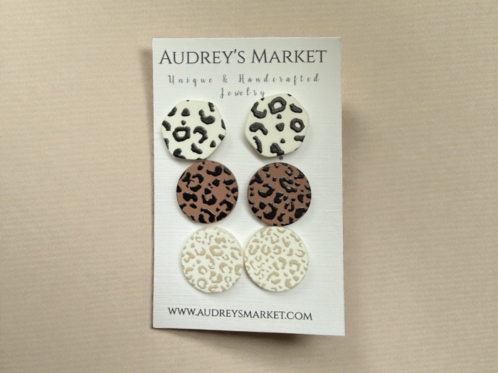 Colorful Clay Earring Stud Packs - Perfect Christmas Stocking Stuffer!