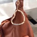 White Mama Heart Heishi Bead Keychain - Thoughtful Gift For Mom