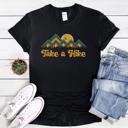  Black Take a Hike Mountain Graphic T-shirt