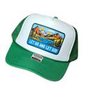  Mountain Scene Trucker Hat, Faith Cap, Let Go and Let God