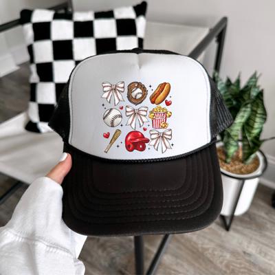 Baseball Coquette Trucker Hat