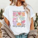  Sorry I'm Late I Was Dilly Dallying, Silly Goose White T-shirt
