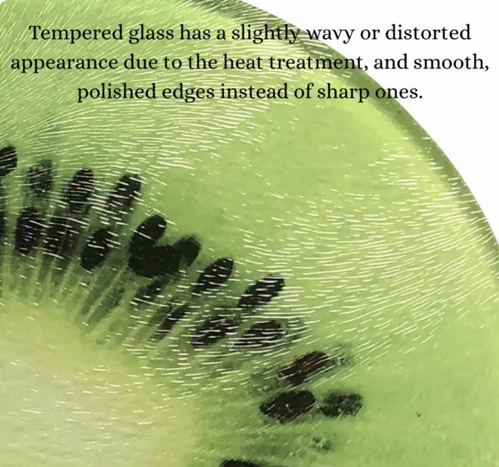 Brown and Tan Checkered 15" x 11" Glass Cutting Board