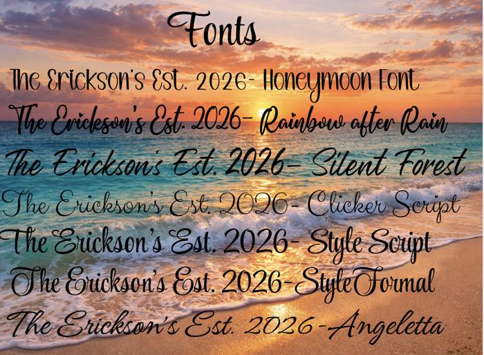 Ocean Beach Sunset 15" x 11" Personalized Tempered Glass Cutting Board