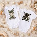  Easter Baby Bodysuits Camo Bunny Egg Hunter