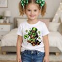 St Patrick's Dachshund Girls Tee Shirt