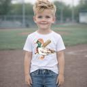  Baseball Mallard Kids Tee Shirt