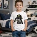  Mallard and Black Lab Duck Hunting Boys Tee Shirt