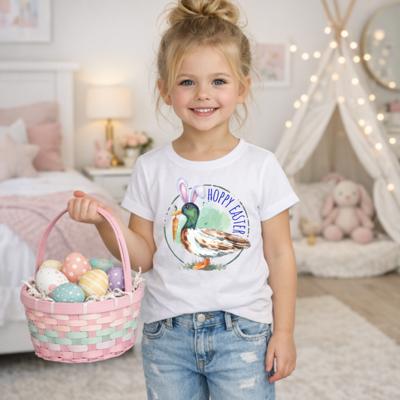 Hoppy Easter Mallard Kids Easter Shirt