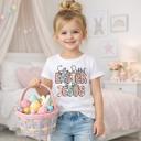  Silly Rabbit Easter is for Jesus Girls Tee Shirt