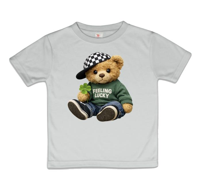 Teddy Bear St Patrick's Day Youth Tee Shirt