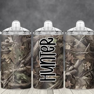 Camo Boys 12 oz Personalized Sippy Cup Tumbler
