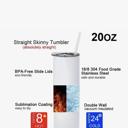  Wildflower 20 oz Stainless Steel Tumbler