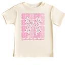  Spring Season Girls Tee Shirt with Bow