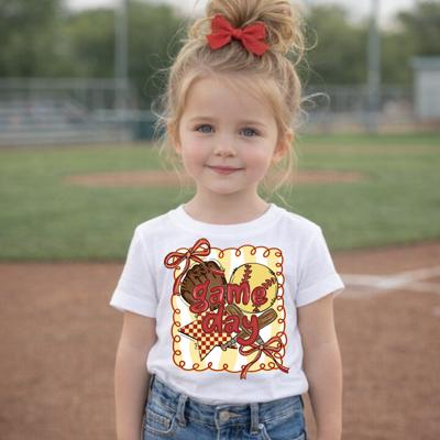 Game Day Girls Softball Tee Shirt