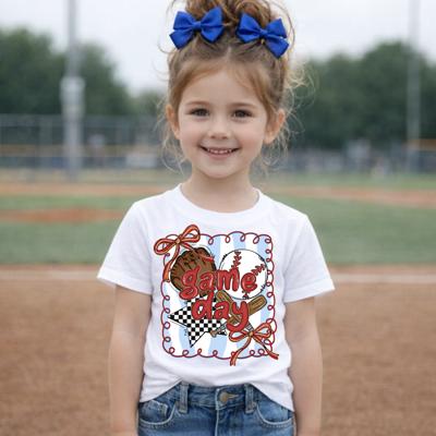 Game Day Baseball Girls Tee Shirt