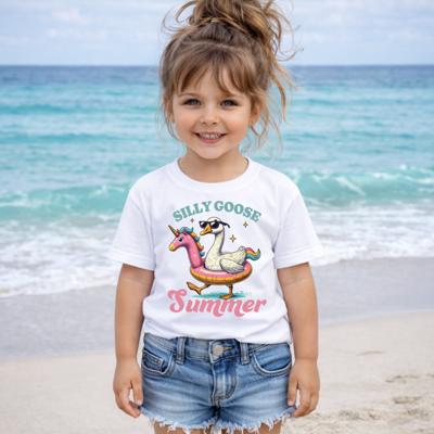 Silly Goose Summer Girls Tee Shirt