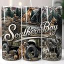  Southern Boy Camo Hunting 20 oz Tumbler