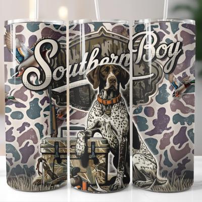Southern Boy Duck Hunting Camo Cooler 20 oz Tumbler
