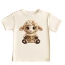  The Lord is My Shepherd Easter Faux Knitted Lamb Baby Onesie