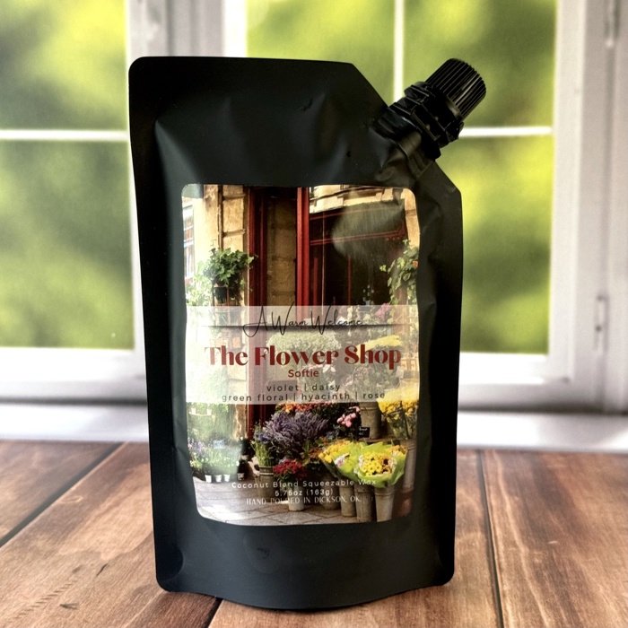 The Flower Shop Softie | Spring Squeeze Wax Melt | Home Fragrance | Squeeze Candle