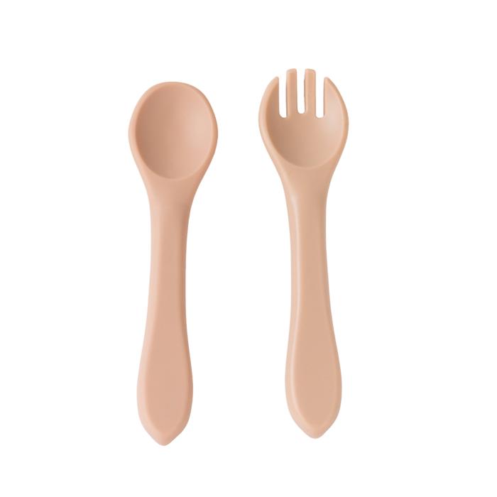 Silicone Spoon and Fork Set