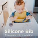  Silicone Baby Bib