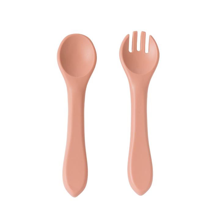 Silicone Spoon and Fork Set