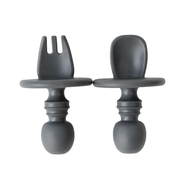 Silicone Mini Spoon and Fork Set