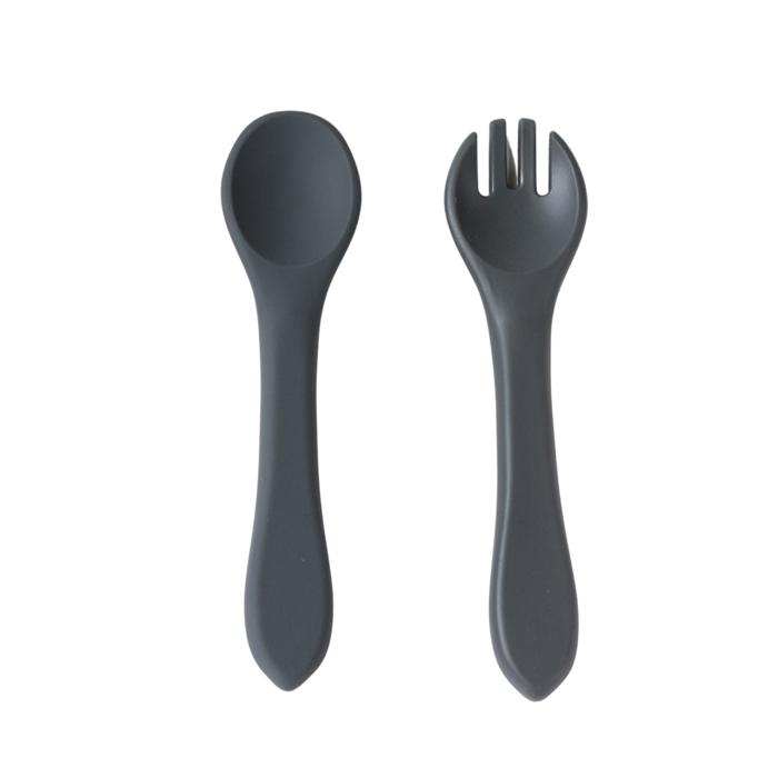 Silicone Spoon and Fork Set