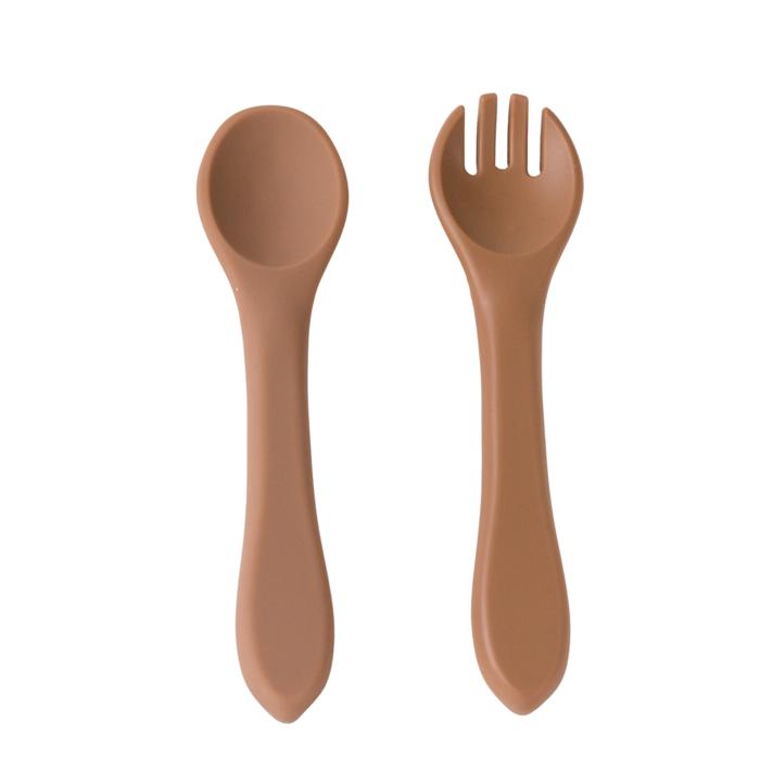 Silicone Spoon and Fork Set