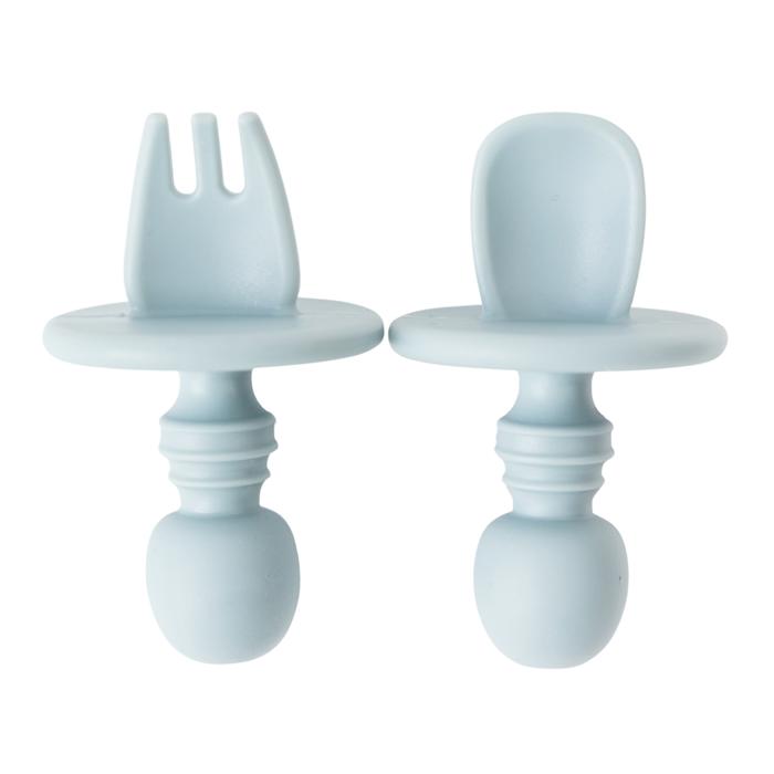 Silicone Mini Spoon and Fork Set