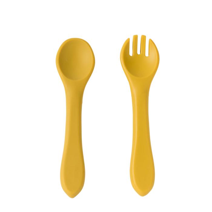 Silicone Spoon and Fork Set