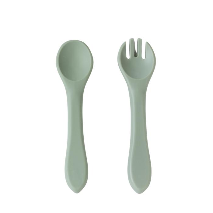 Silicone Spoon and Fork Set