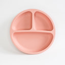 Blush Silicone Suction Plate