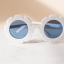 White Toddler and Kids Sunglasses - Daisy