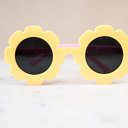 Yellow & Pink Kids and Toddler Sunglasses - Daisy (Bright Colors)